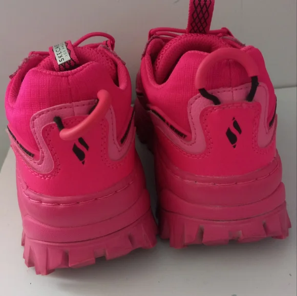 Skechers Women's Street Hi-Ryze Pop,chunky, Hot Pink - Picture 5 of 7